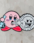 Stoned Kirby Video Game Weed Parody Enamel Pins Hat Pins Lapel Pin Brooch Badge Festival Pin