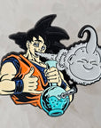 Stoner Ball Z Tokin Goku Buu Bong Weed Parody Anime Enamel Pins Hat Pins Lapel Pin Brooch Badge Festival Pin